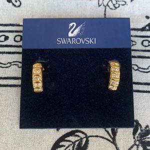 Swarovski clip on earrings